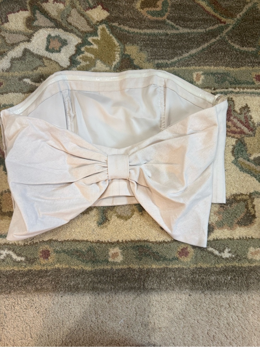 Anthropologie Bow Bandeau Top
